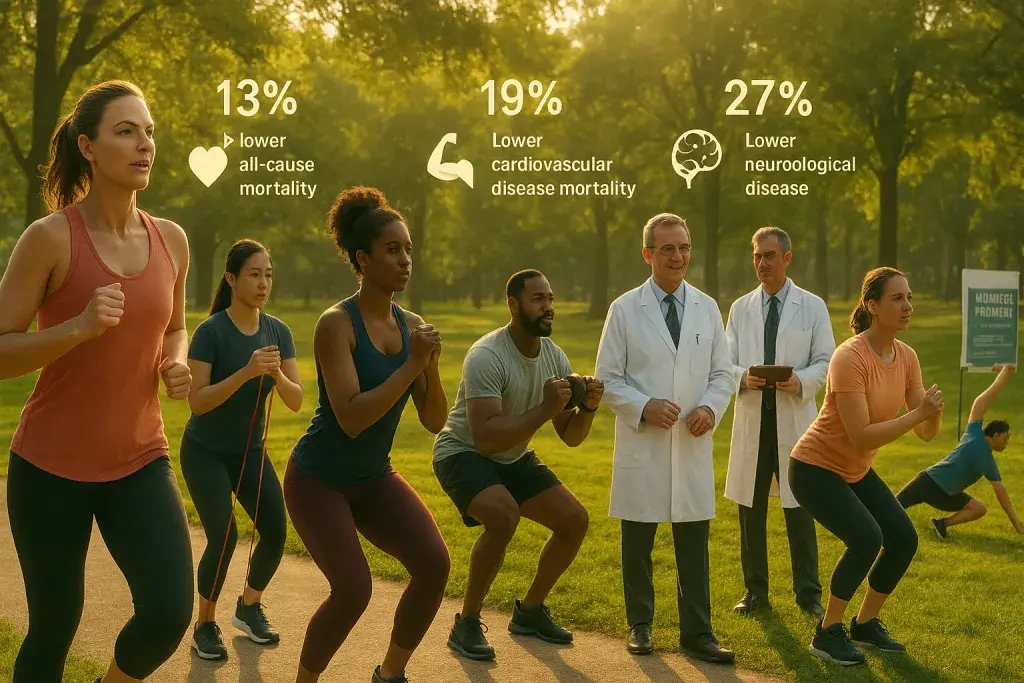 New Research Finds Combined Aerobic and Strength Training Cuts Mortality Risk Significantly