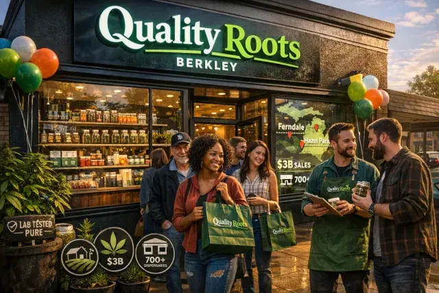 Quality Roots Expands Access with Berkley Retail Opening in April 2023
