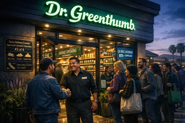 Dr. Greenthumb Launches Third County-Approved Cannabis Dispensary in Orcutt