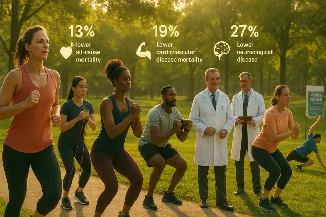 New Research Finds Combined Aerobic and Strength Training Cuts Mortality Risk Significantly